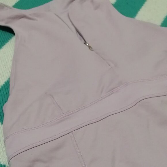 🇨🇦 Lululemon Zippy Run Tank in Rose Quartz + FREE Lulu Reusable Tote! - Picture 5 of 12